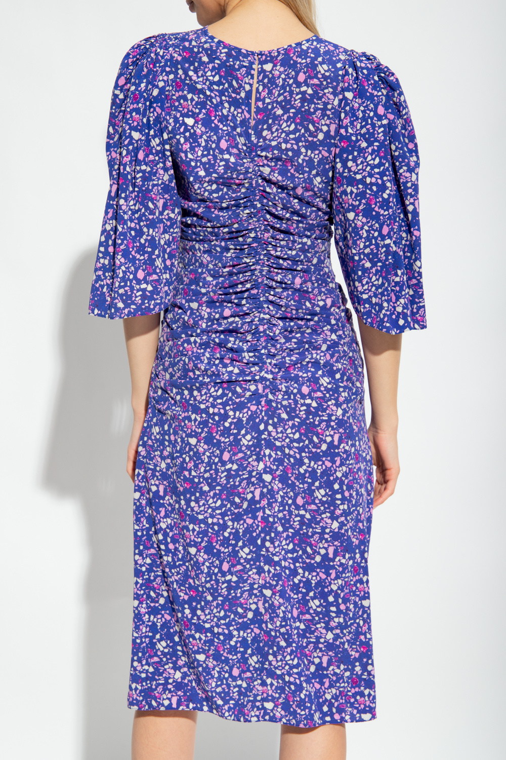 【関税&送料込】Isabel Marant Marine Dress Isabel Marant Ladies Bemaya Floral Silk-Blend Dress, Brand